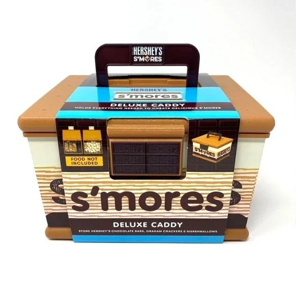 Mr.Bar-B-Q Hershey's Deluxe S'mores Caddy Storage Case - Picture 1 of 5